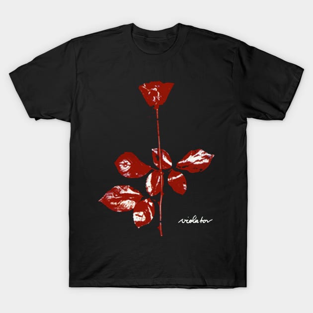Violator Red T-Shirt by dullgold